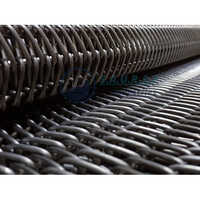 Conveyorised Furnace Mesh Belt - Color: Metallic Grey