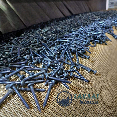 Conveyor Oven Mesh Belt - Color: Silver