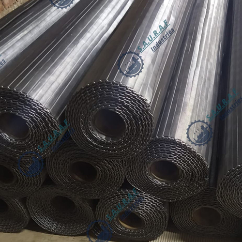 Heavy Duty Metal Wire Conveyor Belt - Color: Silver