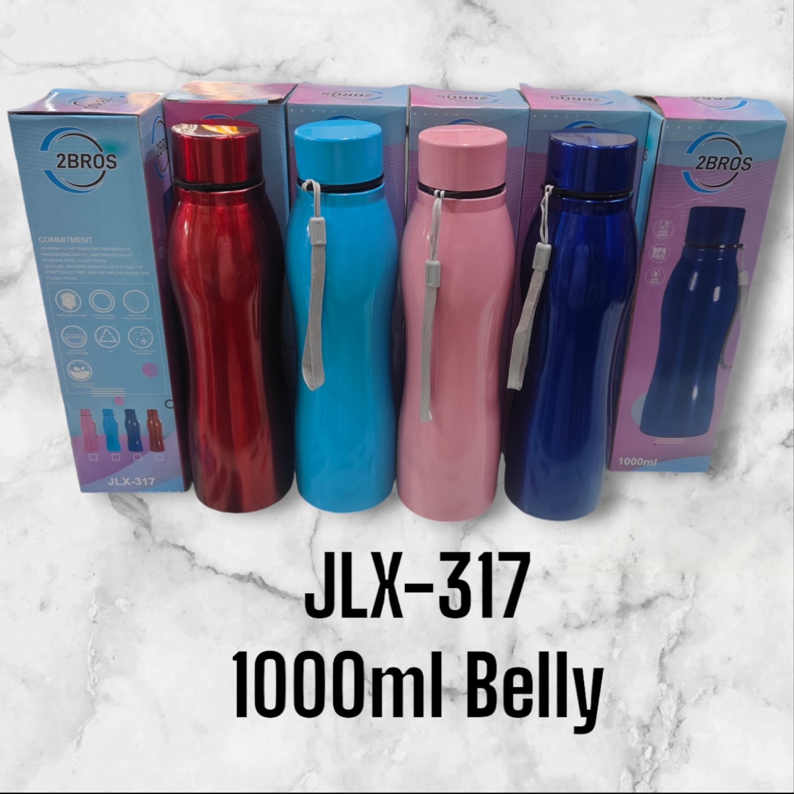 Stainless Steel Color Water Bottle