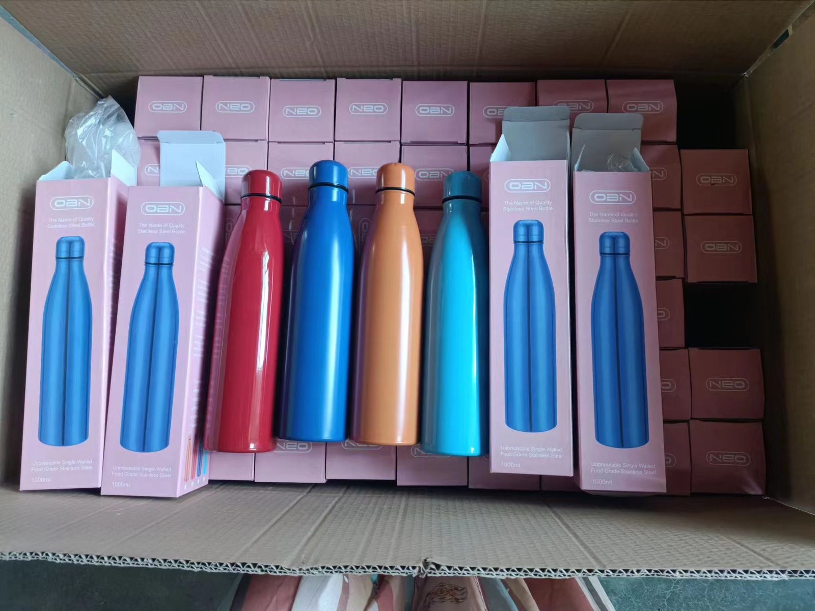 Stainless Steel Color Water Bottle