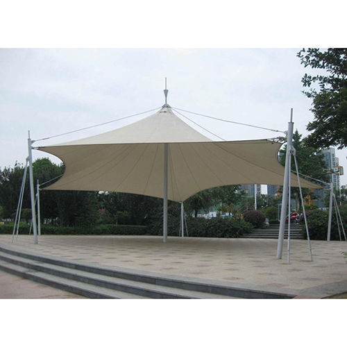 Blackout Tarpaulin Tent - Color: White