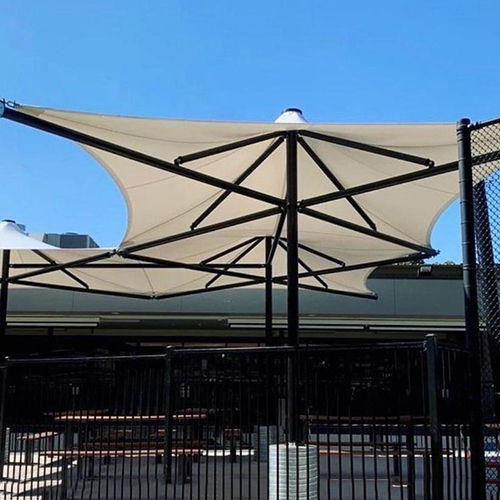 Outdoor Umbrella Shades - Color: White