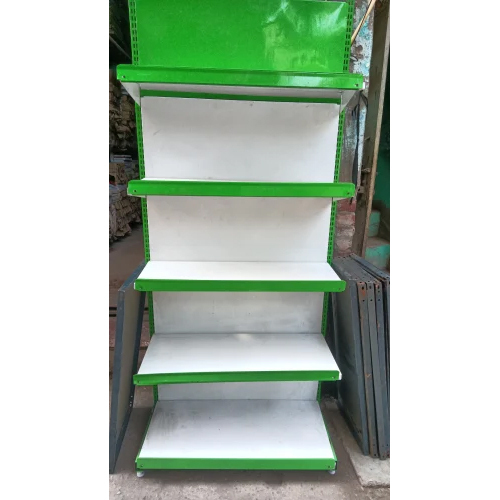 सफेद दीवार डिस्प्ले रैक