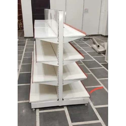 Double Sided Rack - Color: White