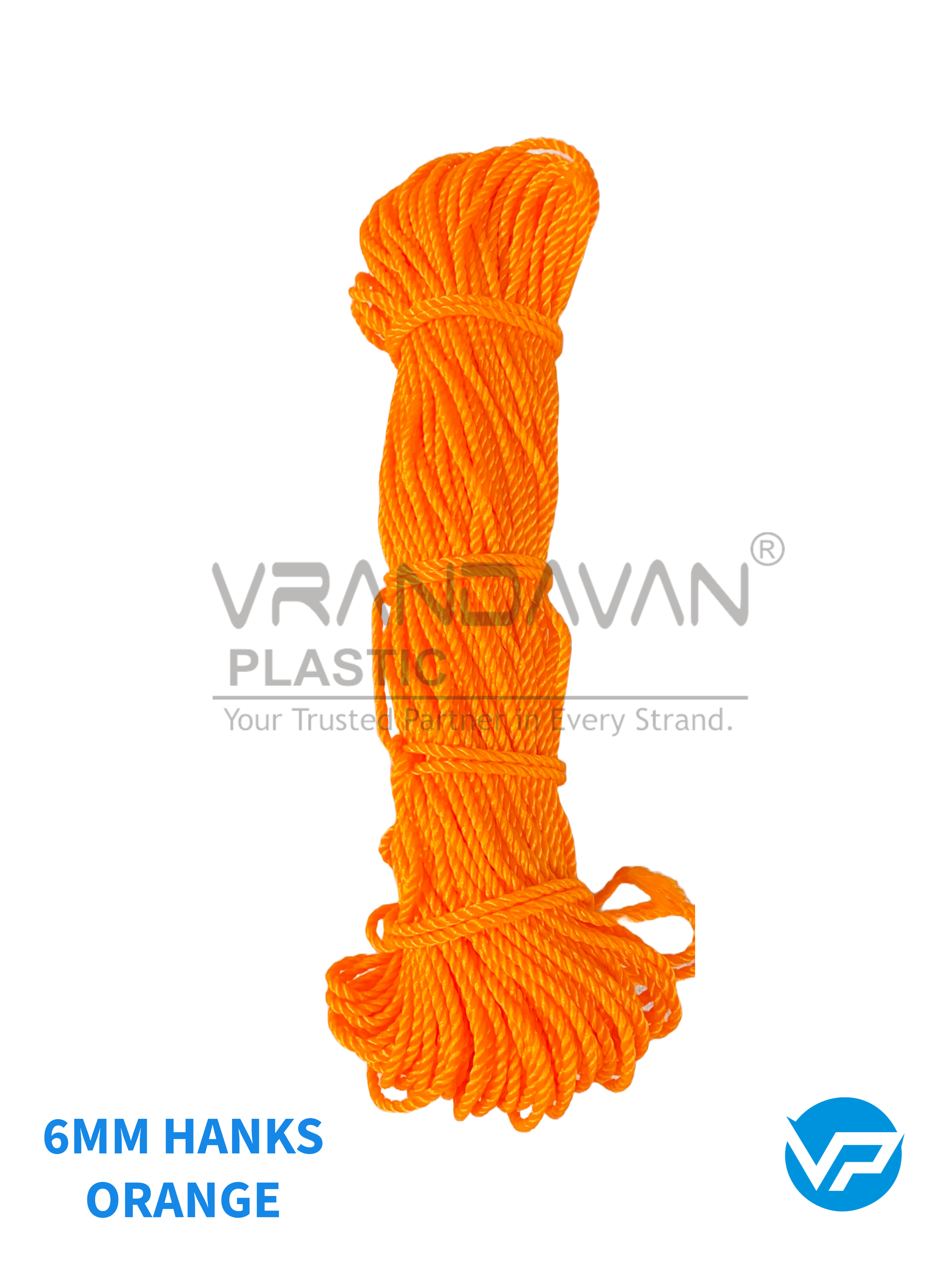 NYLON ROPES 6MM HANKS FOR MARINE APPLICATION