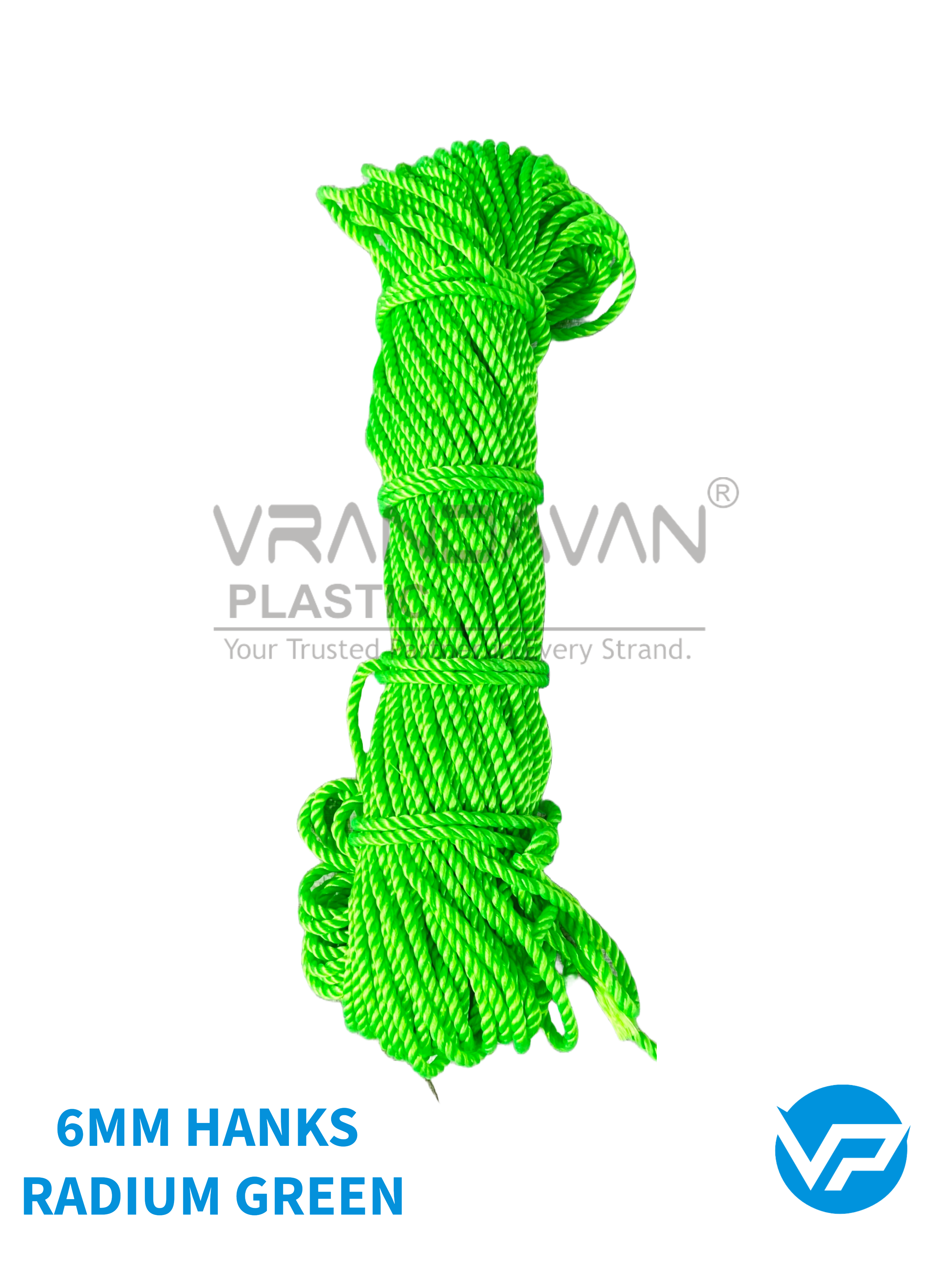 NYLON ROPES 6MM HANKS FOR MARINE APPLICATION