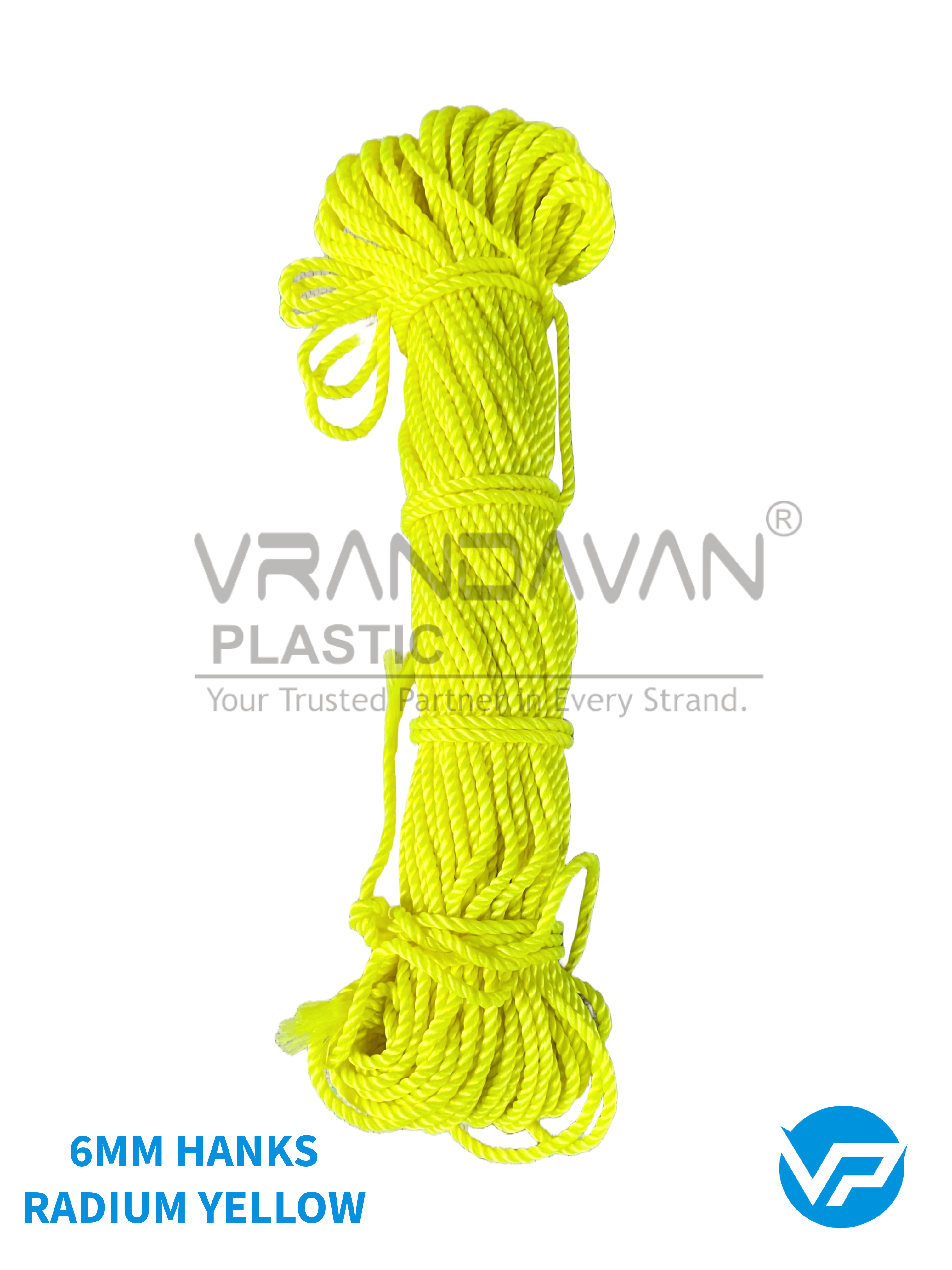 NYLON ROPES 6MM HANKS FOR MARINE APPLICATION