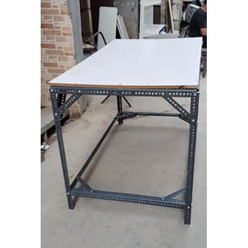 Ms Fabric Cutting Table - Color: White