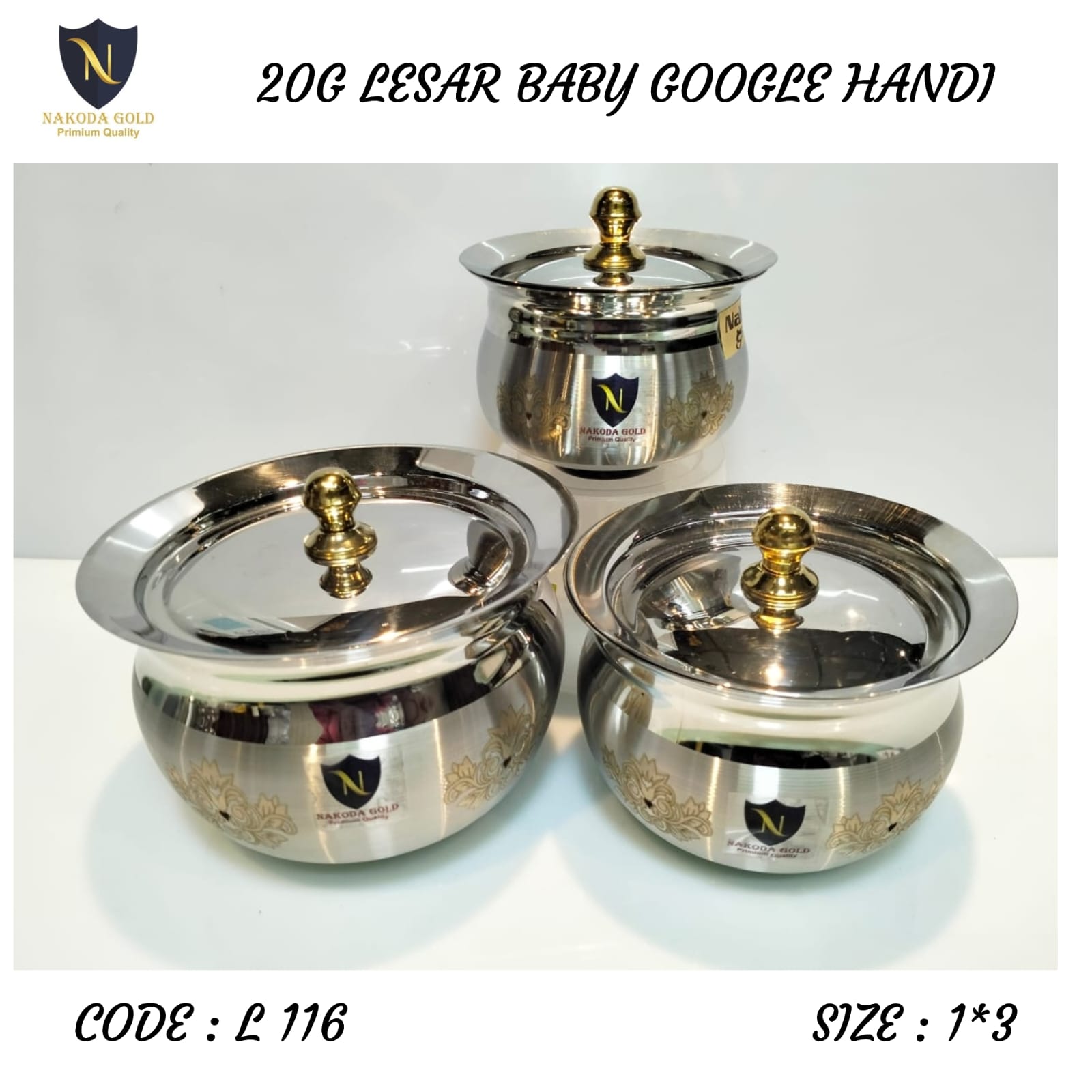 Stainless Steel Handi