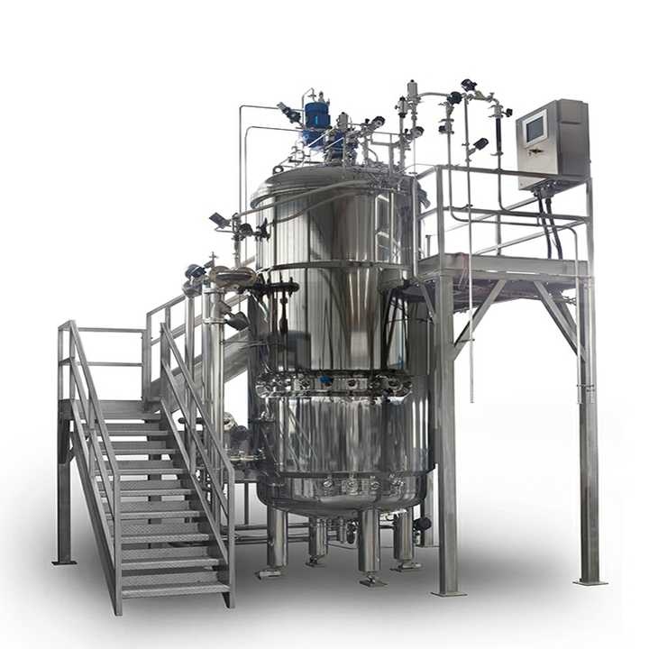 Stainless Steel Chemical Machinery Cosmetic stainless steel liquid mixing tank agitator chemical reactor