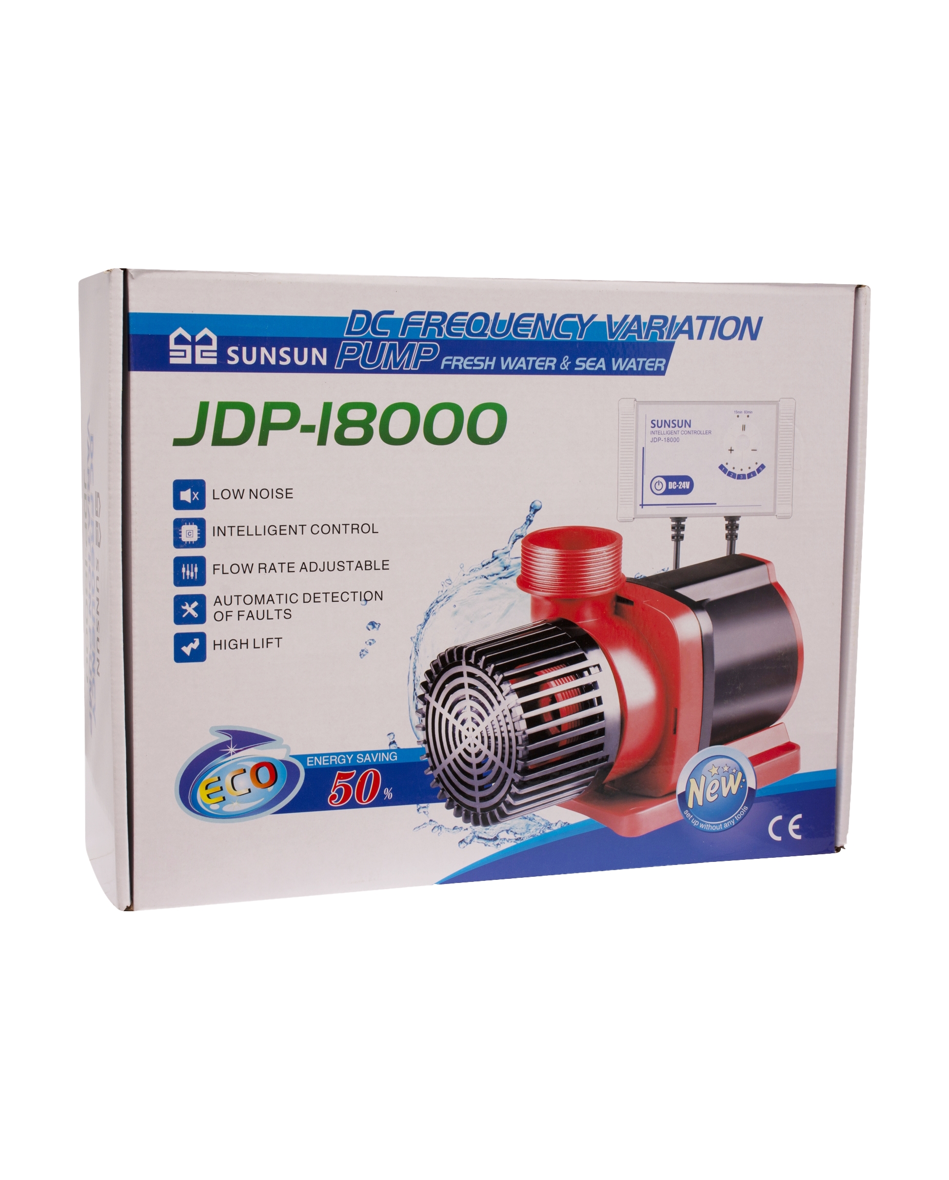 Multi-function Intelligent Dc Submersible Pump - 4 Kg, 24v Low-voltage, 150x230x120 Mm | Brushless Technology, Super Silence, Multi-diameter Outlet Connection, Ceramic Shaft, Energy Savings Up To 50%, Locked-rotor Protection
