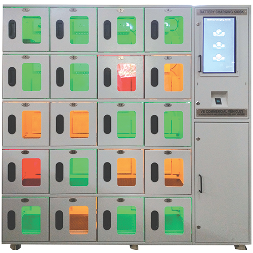 Smart Battery Charging Locker Machine - Kiosk (ASL-20TP)