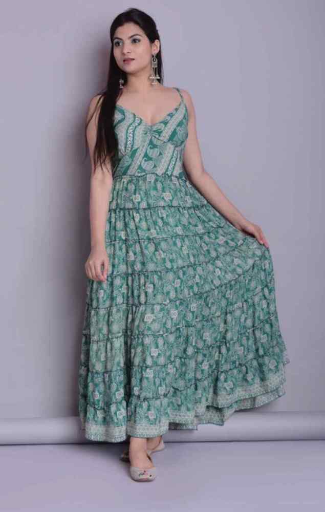 Vintage Saree BOHO DRESS