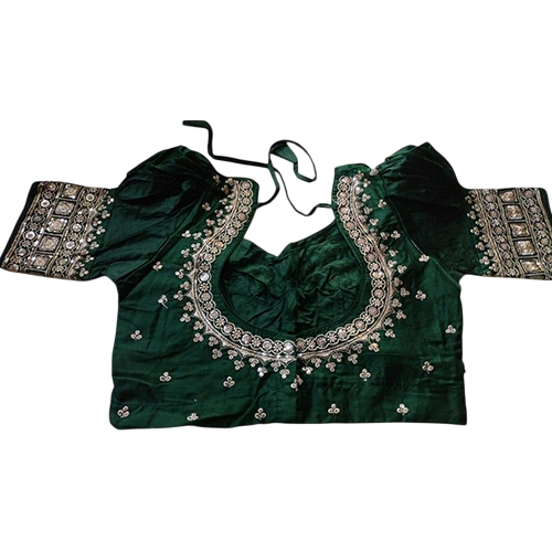 Ladies Satin Cikons Ghoti Blouse