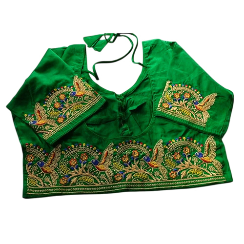 Ladies Satin Kompyuter Blouse
