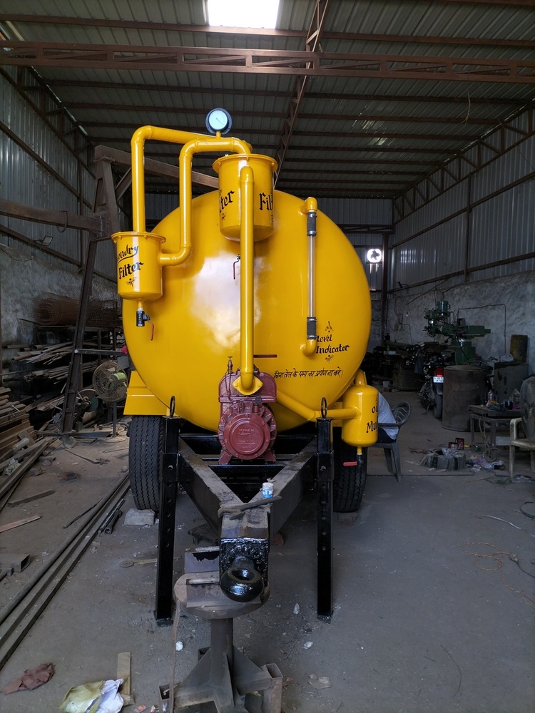 Tractor Towing Sewer Suction Machine 6000 Liter