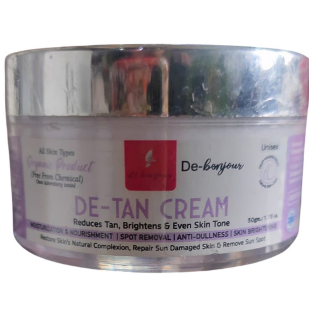 De-Tan Skin Cream - Characteristics: 100% Herbal