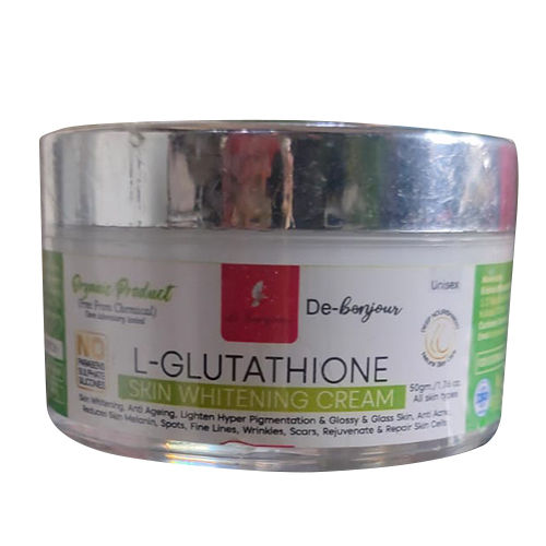 L-Glutathione Skin Whitening Cream - Characteristics: 100% Herbal