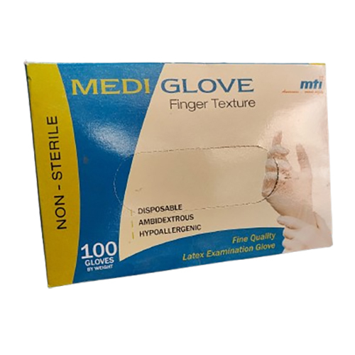 Disposable Medi Gloves - Color: White