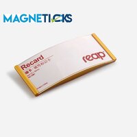 75 X 32mm Golden Reap Badge (with Magnet Attach) - Color: White