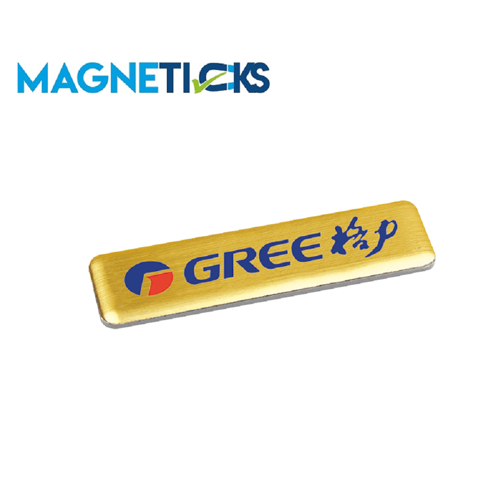 70 x 20mm Gold Reap Badge (No Pin / No Magnet)