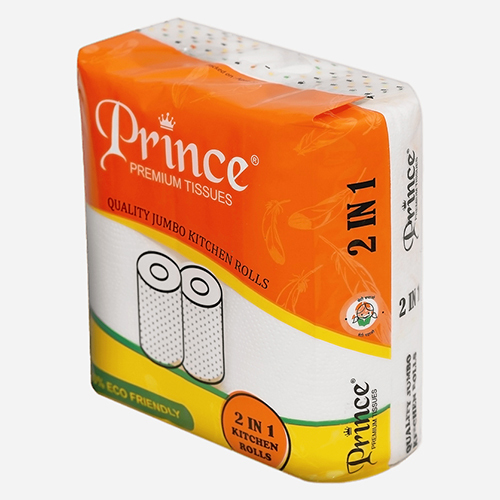 2 In 1 Quality Jumbo Kitchen Roll