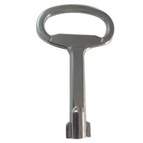 Panel Door Key - Color: Silver