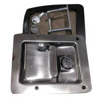 Generator Three Point Lock - Stainless Steel, Chrome Finish | Three-point Locking System For Maximum Security, Includes Easy Access Keys