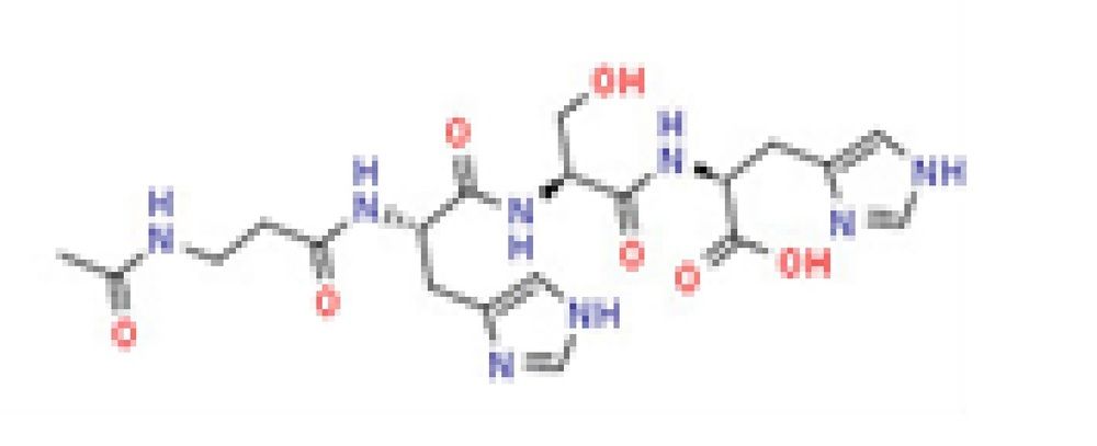 Ac-beta-ala-his-ser-his- oh