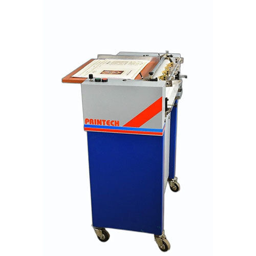 Board To Board Bottom Gluing Machine - Color: White & Blue