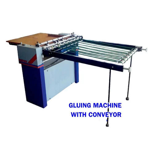 Gluing Machine With Conveyor