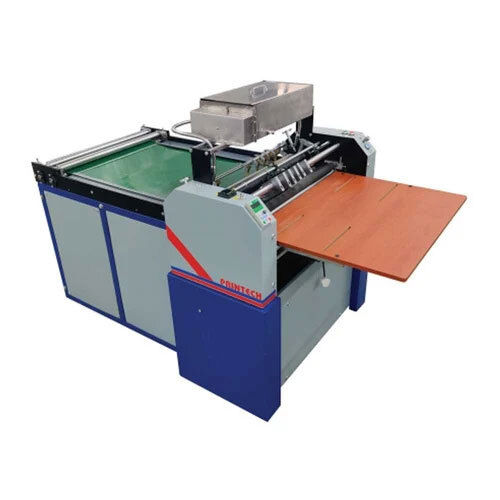 Top Gumming And Uv Machine - Color: White & Blue