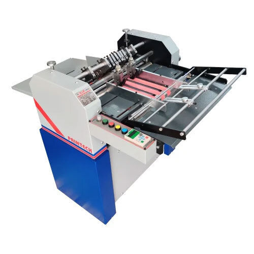 3 In 1 Creasing Perforation & Sticker Half Square Cutting Automatic Friction Feeder - General Use: Industrial