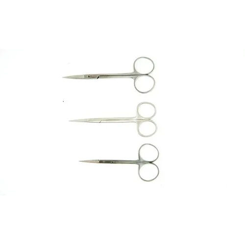 Curved Iris Scissor - Material: Steel