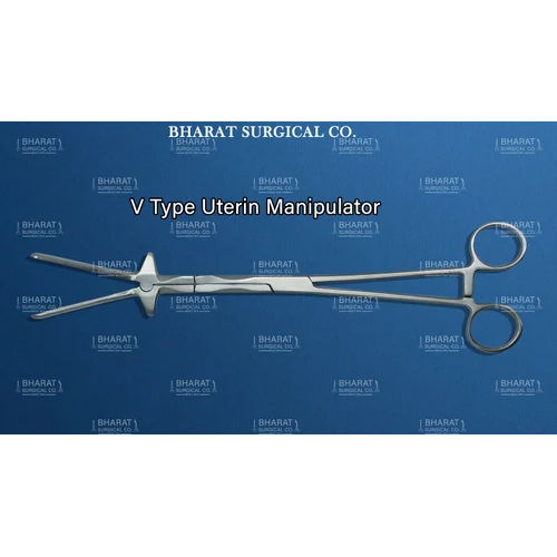 Laparoscopic Uterine Manipulator - Color: Silver