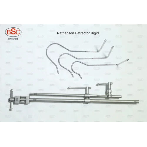 Nathanson Retractor Rigid - Material: Steel