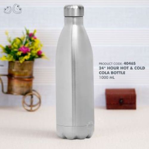 Stainless Steel Bottle - Color: Silver