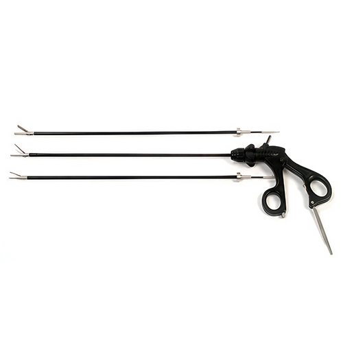 Black Laparoscopic Bipolar Forceps - Usage: Hospital