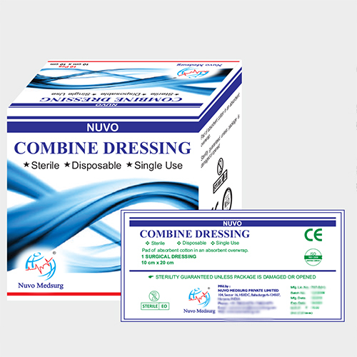 Ombine Dressing - 100% Cotton, Disposable Woven Style, Available in Various Colors | Medical-Grade for Enhanced Absorption and Fluid Retention
