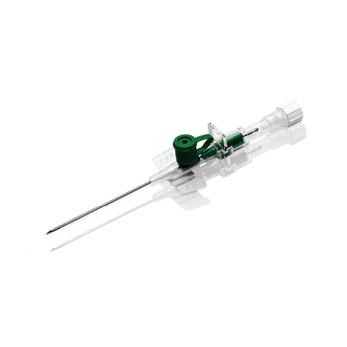 Plusclip Safe Safety Iv Catheter With Injection Port And Wings - Color: As Per Availability