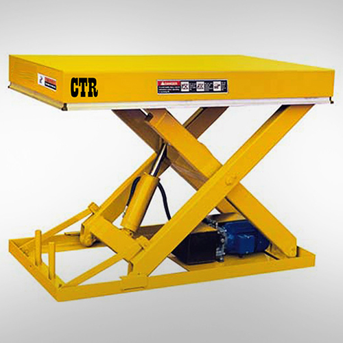 Stationary Scissor Lift Table - Attributes: Strong