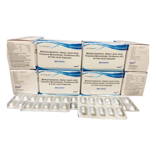 Methylcobalamin 1500 Mcg Alpha Lipoic Acid  Folic Acid  Vit. D3 1000 I.U.