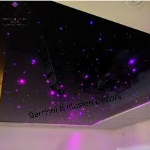 Fiber Optics Stretch Ceiling - Pattern: Customize