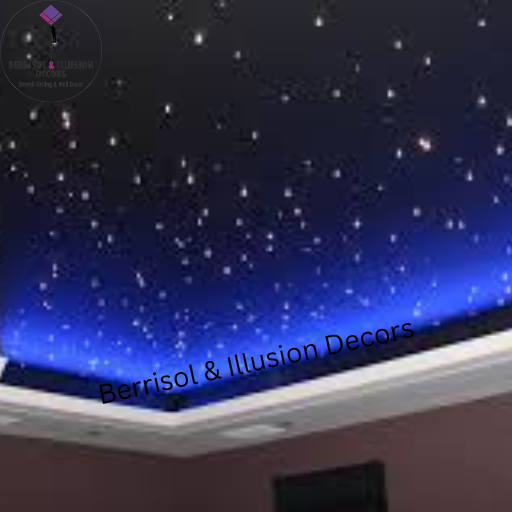 Fiber Optics Stretch Ceiling - Pattern: Customize