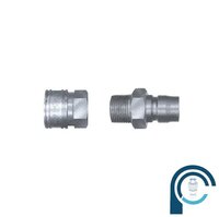 Aluminium Straight Through QRC - Sizes 0.25 to 2.0 inches | Lightweight, Corrosion Resistant, Leak-Proof, Quick Connect and Disengage