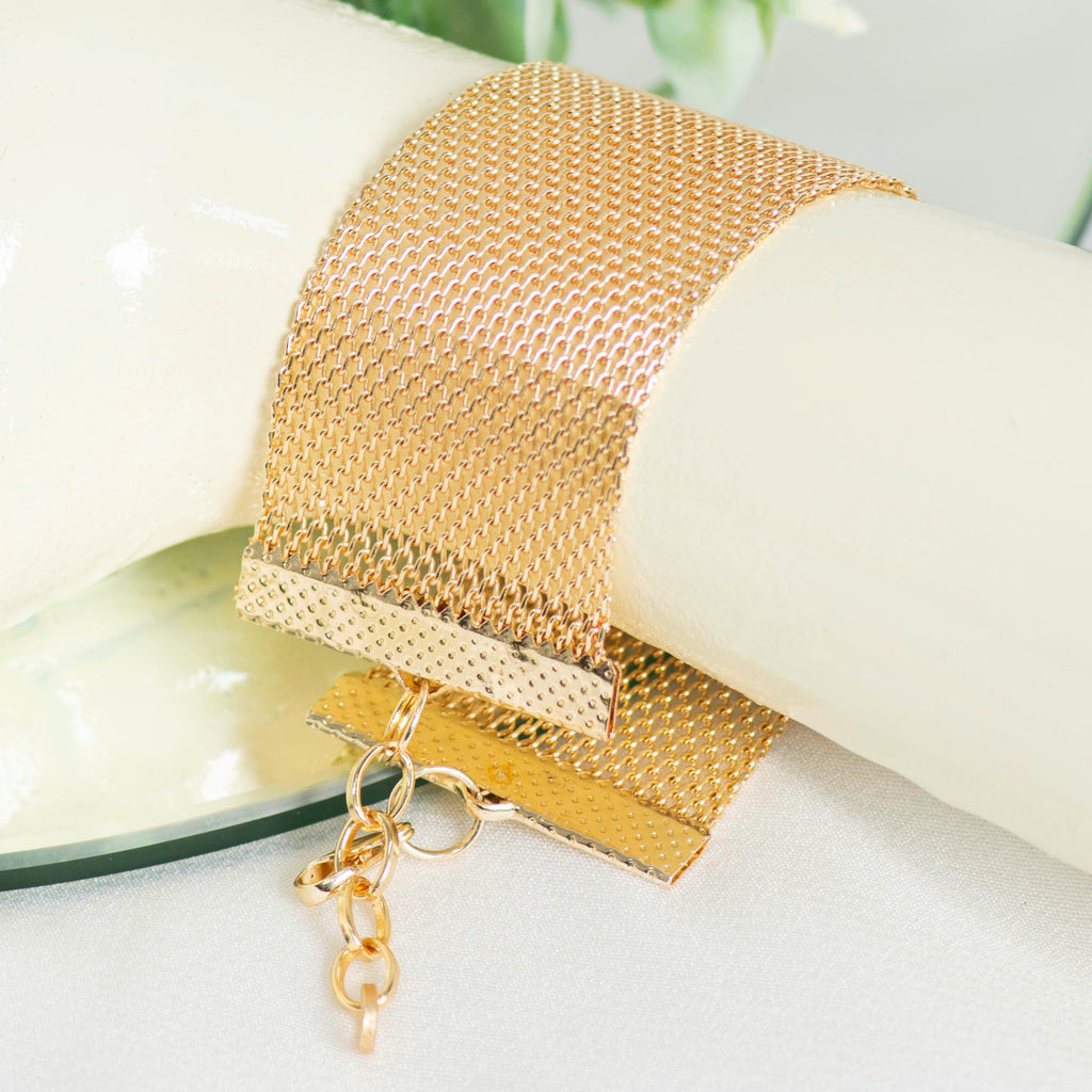 Designer Bracelet - 6 Inch, 4pcs | Artistic Design, Versatile Style, Adjustable Fit, Lightweight Comfort