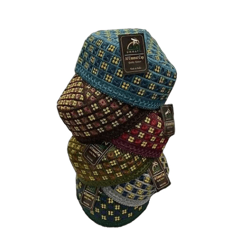 Pk Zari Cap - Color: Multi Color