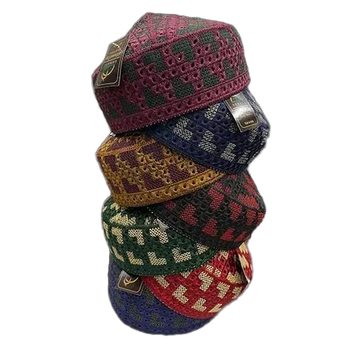 Pk Zari Cap - Color: Multi Color