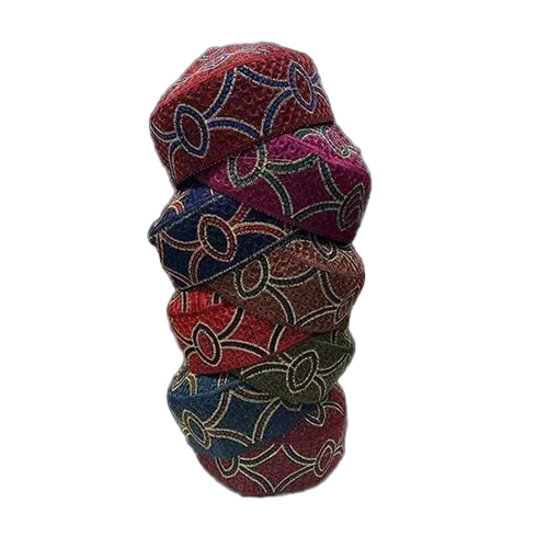 Pk Zari Cap - Color: Multi Color